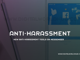 New Anti Harassment Tools on Messenger