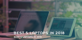 Best 5 Laptops In 2018