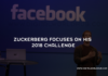 Zuckerberg Focuses on His 2018 Challenge