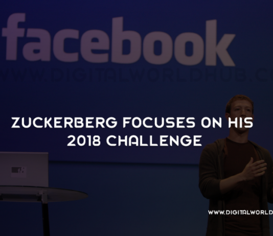 Zuckerberg Focuses on His 2018 Challenge