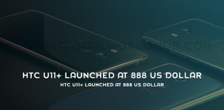 HTC U11 launched at 888 US Dollar