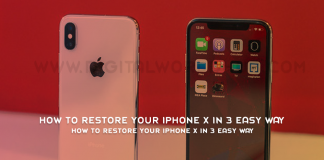 How To Restore Your iPhone X In 3 Easy Way