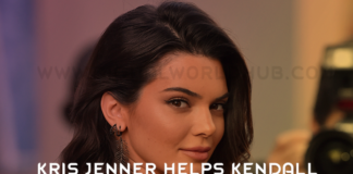 Kris Jenner Helps Kendall Jenner Through