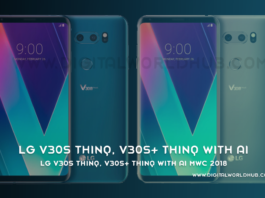 LG V30S ThinQ V30S ThinQ With AI MWC 2018