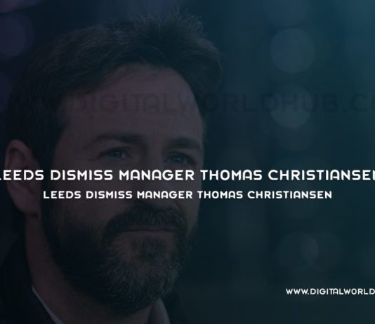 Leeds dismiss manager Thomas Christiansen
