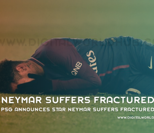 PSG Announces Star Neymar Suffers Fractured