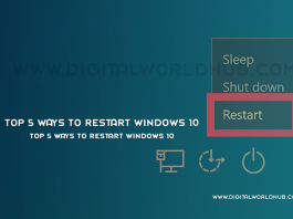 Top 5 Ways to Restart Windows 10