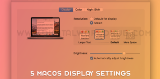 5 MacOS Display Settings To Help You See Your Mac Better
