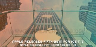 Apple Releases Fifth Beta For iOS 11