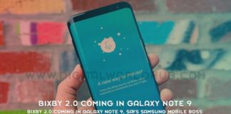 Bixby 2.0 Coming In Galaxy Note 9 Says Samsung Mobile Boss