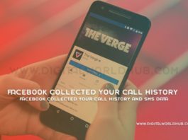 Facebook Collected Your Call History And SMS Data