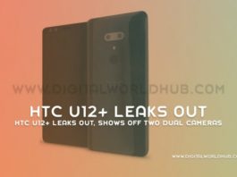 HTC U12 Leaks Out Shows Off Two Dual Cameras