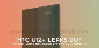 HTC U12 Leaks Out Shows Off Two Dual Cameras