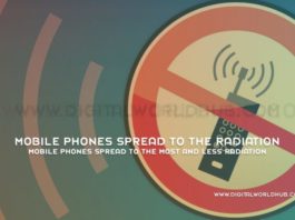 Mobile Phones Spread To The Most And Less Radiation