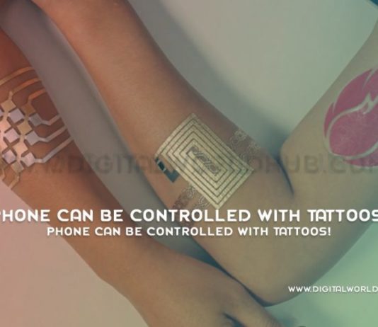 Phone Can Be Controlled With Tattoos