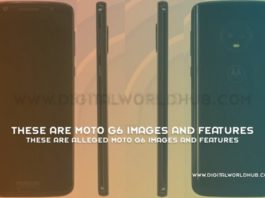 These Are Alleged Moto G6 Images And Features