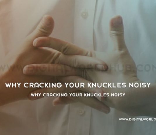 Why Cracking Your Knuckles Noisy