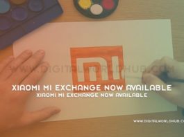 Xiaomi Mi Exchange Now Available