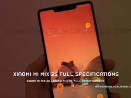 Xiaomi Mi Mix 2S leaked Photo Full Specifications