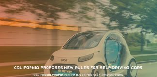 California Proposes New Rules For Self driving Cars