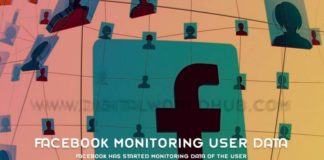 Facebook has started monitoring data of the user