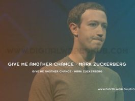Give Me Another Chance Mark Zuckerberg