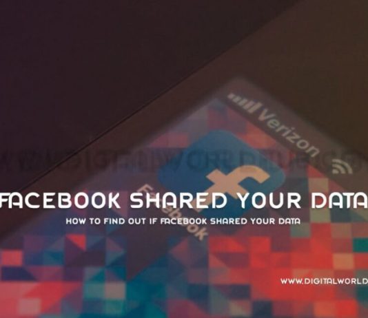 How To Find Out If Facebook Shared Your Data