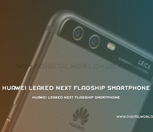 Huawei Leaked Next Flagship Smartphone