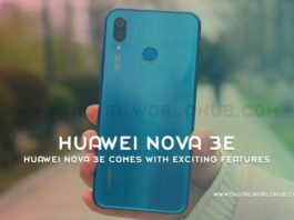Huawei Nova 3e Comes With Exciting Features