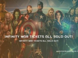 Infinity War tickets All Sold Out