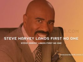 Steve Harvey Lands First No One