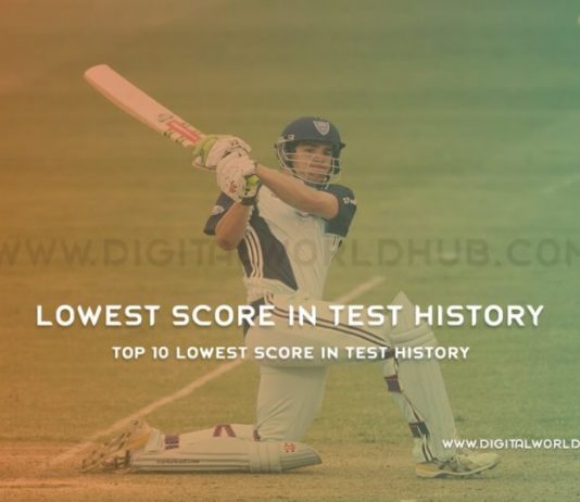 Top 10 Lowest Score In Test History