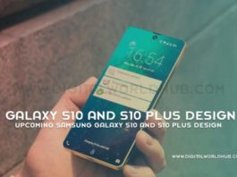 Upcoming Samsung Galaxy S10 And S10 Plus design