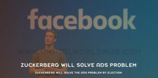 Zuckerberg Will Solve The Ads Problem By Election