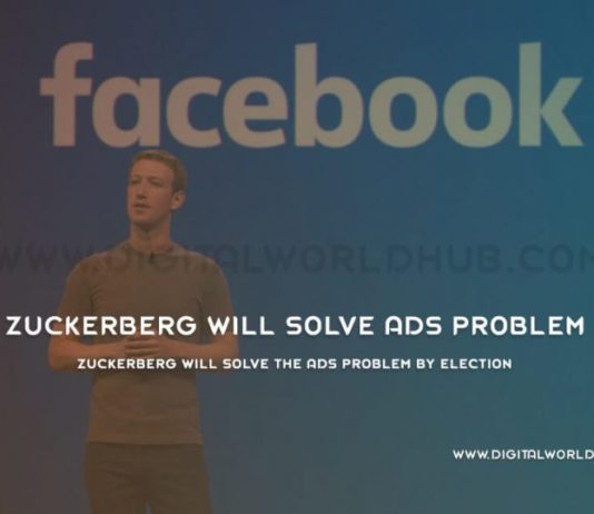 Zuckerberg Will Solve The Ads Problem By Election