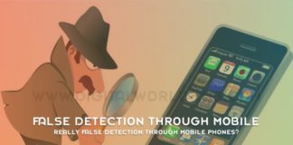 Really False Detection Through Mobile Phones