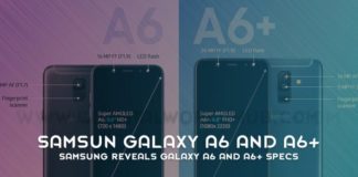Samsung Reveals Galaxy A6 And A6 Specs