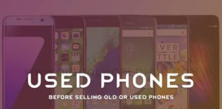 Before Selling Old Or Used Phones