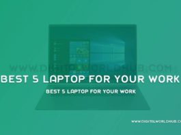 Best 5 Laptop For Your Work