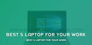 Best 5 Laptop For Your Work