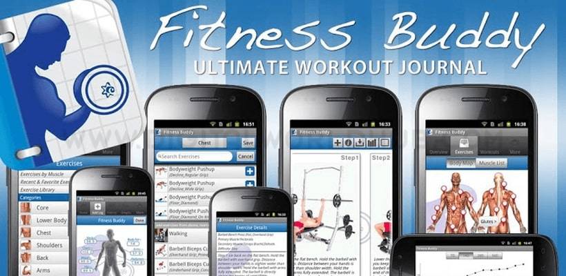 Fitness Buddy 300 plus Exercises DWH