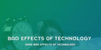 Some Bad Effects Of Technology