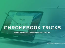 Some Useful Chromebook Tricks