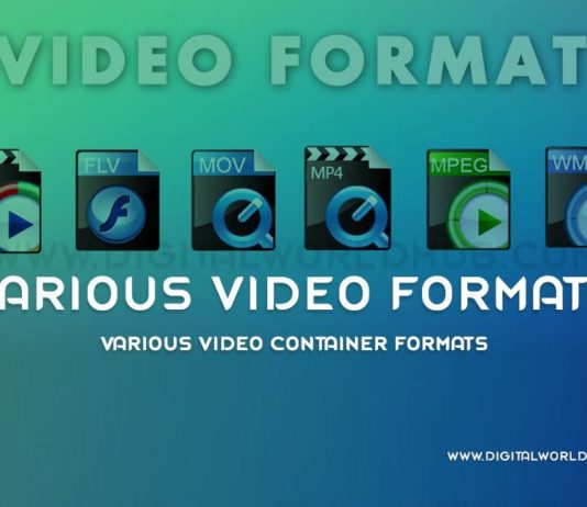 Various-Video-Container-Formats