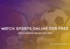 Watch Sports Online For Free